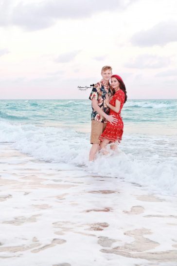 Engagement and proposal portrait photography sessions at Florida beaches and parks.